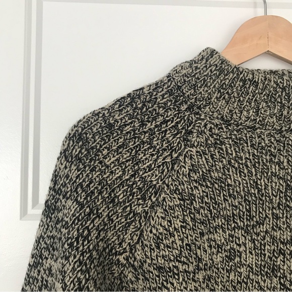 British 100% Wool Vintage Peter Storm Fisherman Knit Sweater, Unisex Size M - Picture 5 of 16
